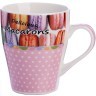 Кружка 340мл Макаруны (мин.4шт)LR (25971)