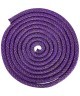 Скакалка для художественной гимнастики RGJ-403, 3м, фиолетовый/золотой, с люрексом (843974)
