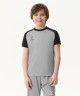 Футболка игровая JOGEL CAMP Reglan Jersey, серый, детский (2120994)