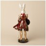 Фигурка с часами  "английская коллекция "кролик" 30см*14см Lefard (774-173)