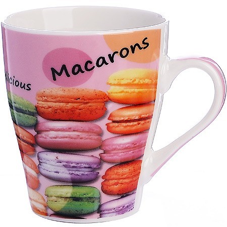 Кружка 340мл Яркие Макаруны LR (9-25971-2)