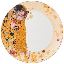 Тарелка обеденная lefard "поцелуй" (г. климт) 25,5 см, кремовая Lefard (104-673)