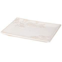 Блюдо сервировочное коллекция "pine cones", 26,3*19,8*2,4 см Bronco (230-514)