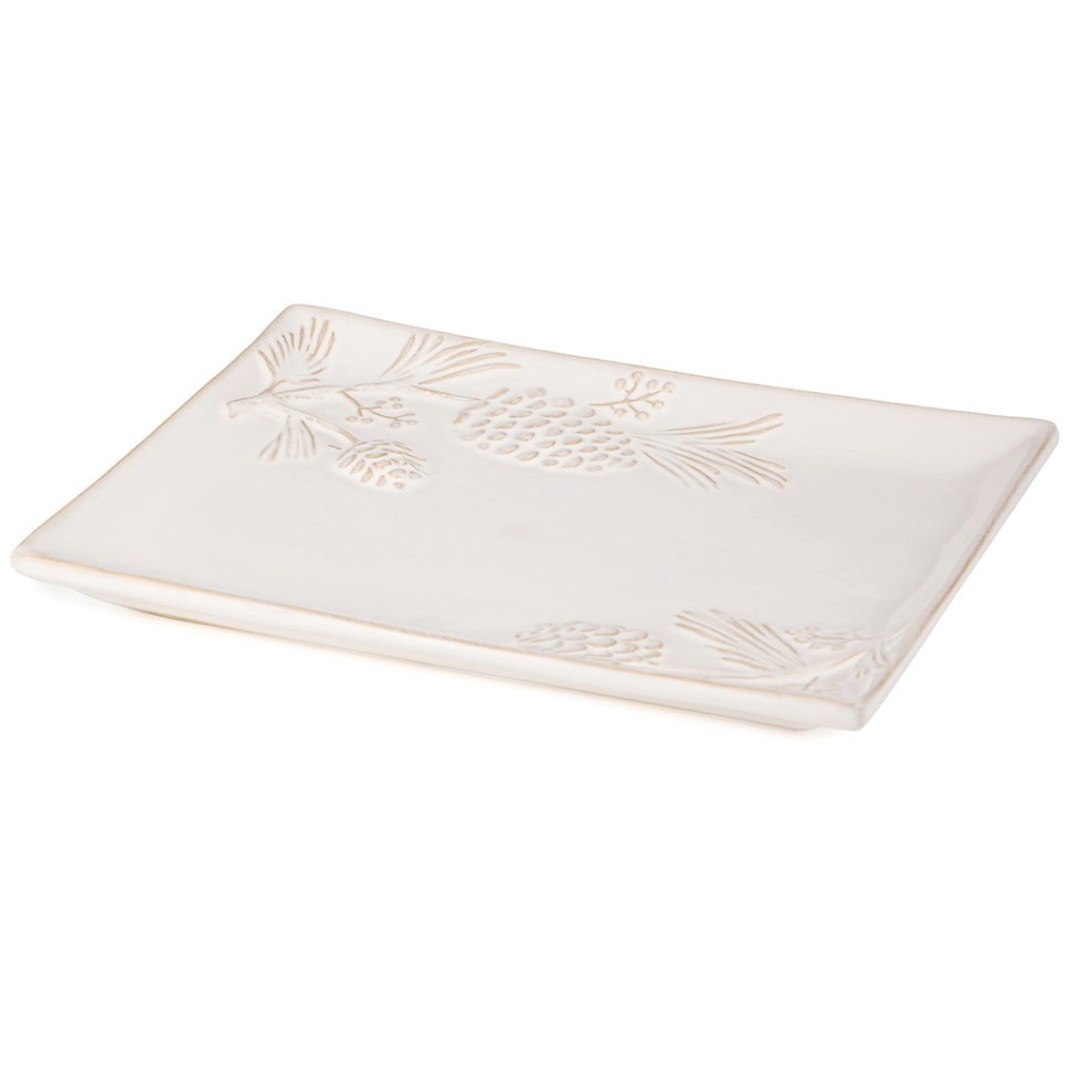 Блюдо сервировочное коллекция "pine cones", 26,3*19,8*2,4 см Bronco (230-514)