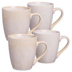 Набор кружек bronco "concept" 4 шт. 355 мл бежевый Bronco (576-1017)