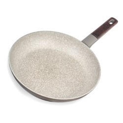 Сковорода с антипригарным покрытием pfluon marble, 28*5,2 см Agness (902-113)