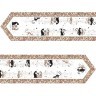 Дорожка на стол "парижские коты", 45х300см, 100% хлопок,твил Lefard (850-746-33)