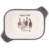 Форма для запекания "family farm" с пластиковой крышкой 25,5*19*6,5 см Lefard (536-275-11)