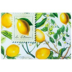 Доска разделочная "лимоны" 20*30*0.4 см Agness (357-228)