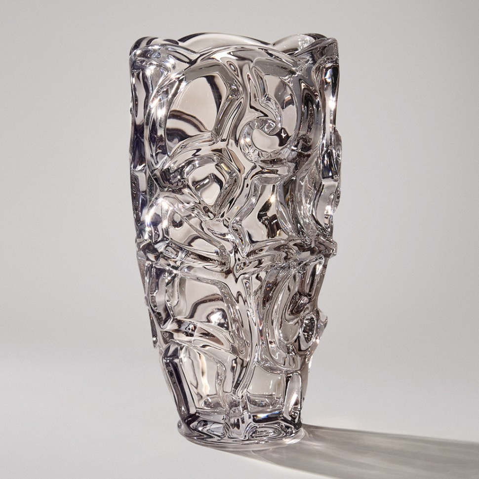 Ваза "elegia" smoky 15х29,8 см Lefard (695-078)