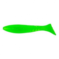 Виброхвост Helios Slash 2,64/6,7 см, цвет Electric green 10 шт HS-19-007 (77841)