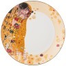 Тарелка закусочная lefard "поцелуй" (г. климт) 20,5 см, кремовая LEFARD (104-672)