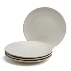 Набор тарелок закусочных bronco "concept" 4 шт. 22 см бежевый Bronco (576-1018)