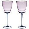 Набор бокалов для вина "twist & shine" purple, 2 шт/380 мл Lefard (687-010)