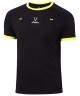 Футболка судейская JOGEL Referee tee, черный (1745013)