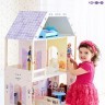 Деревянный кукольный домик "Поместье Риверсайд", с мебелью 16 предметов в наборе, для кукол 30 см (PD318-02)