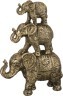 Фигурка "три слона" 22*9*34 см.(кор=6шт.) Lefard (252-760)