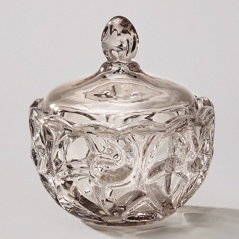 Блюдо с крышкой "elegia" smoky 12х12 см Lefard (695-079)