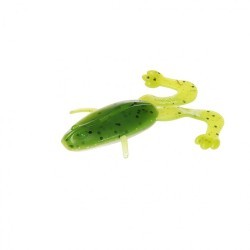Лягушка Helios Crazy Frog 2,36"/6,0 см, цвет Green Lime 10 шт HS-22-010 (77942)