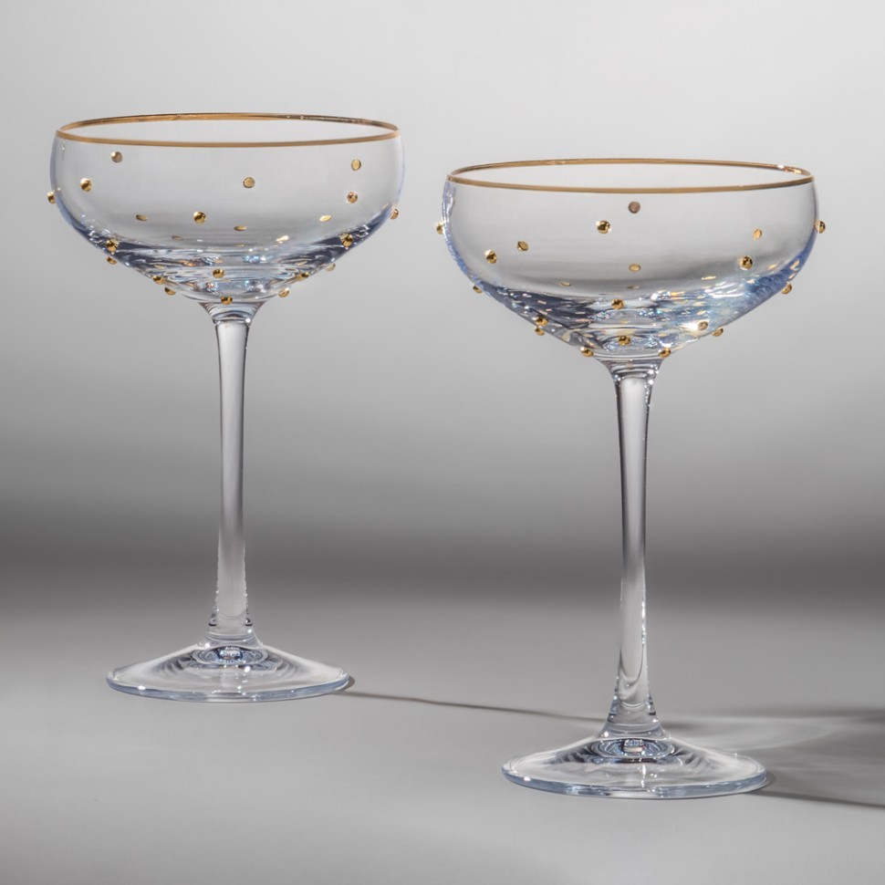 Набор креманок "goldy" из 2 шт. 270 мл Lefard (685-112)