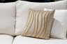 Подушка с бисером "Волна" бежевая 45*45см (TT-00011415)