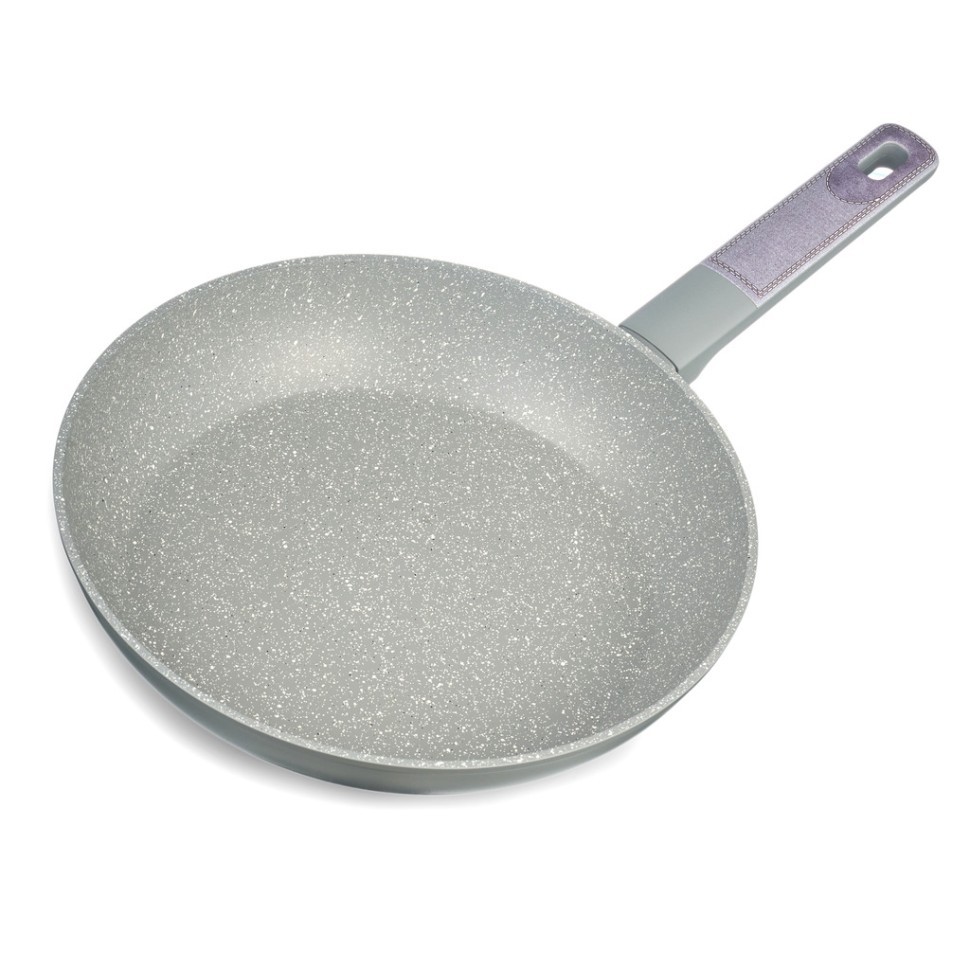 Сковорода с антипригарным покрытием pfluon marble, 26*5 см Agness (902-122)