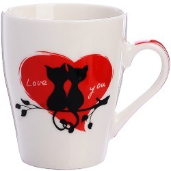 Кружка 340 мл Черные Кошки (мин.4шт)LR (31218)