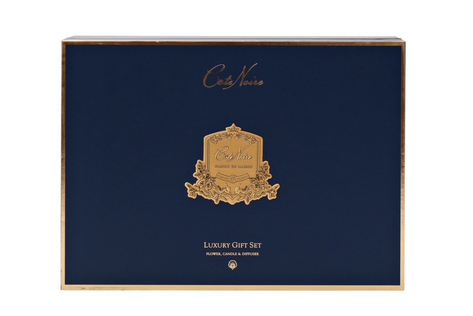 Набор подарочный Eau de vie - диффузор 90мл, роза искусств., спрей 2*5мл, свеча75гр (TT-00016001)