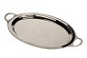 Поднос овальный Garda Decor нерж.сталь 50*36см (TT-00006301)