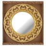 Зеркало настенное "italian style" 31 см цвет: золото Lefard (220-409)
