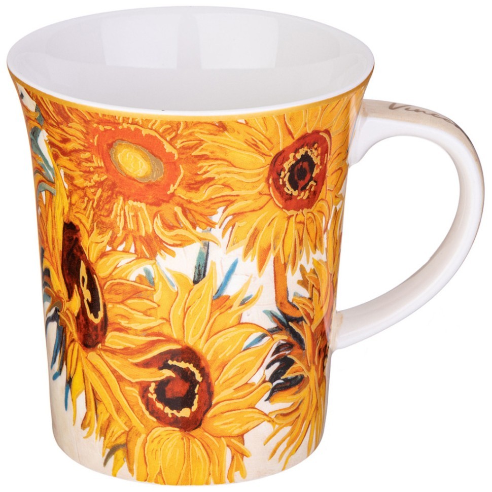 Кружка lefard "подсолнухи" (в. ван гог) 420 мл Lefard (104-1000)