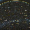Карта Звездное небо и планеты интерактивная Brauberg 101х69 см 112370 (4) (86134)