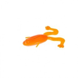 Лягушка Helios Crazy Frog 2,36"/6,0 см, цвет Orange & Sparkles 10 шт HS-22-022 (77943)