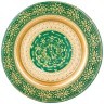 Тарелка «jasmin» green 21 cm без упаковки (мал 8шт) АКСАМ (339-178)