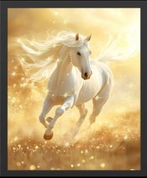 Картина Полет по полю солнца с кристаллами Swarovski (2441)