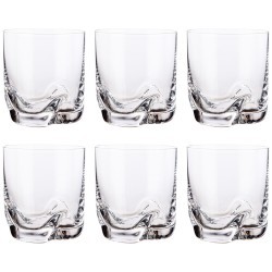 Набор стаканов для воды/виски из 6 штук "трио" 280 мл Crystalex (674-783)