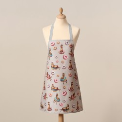 Фартук "лошадь в пончиках",60х70см,100% хлопок,твил,пропитка Lefard (850-756-7)