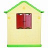 Игровой домик для детей "Королевский" (2 окна, 2 двери), желтый (KK_KH2000_Y)