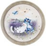 Поднос сервировочный agness "синие коты" 33*2,1 см Agness (898-023)