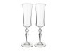 Набор бокалов для шампанского  из 2 шт. "грейс" 190 мл..высота=24,5 см. Bohemia Crystal (674-450)