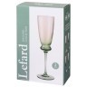 Набор бокалов для шампанского "twist & shine" green, 2 шт/210 мл Lefard (687-023)