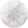 Тарелка акцентная "snowflake" silver pearl 21см АКСАМ (339-236)