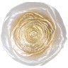 Блюдо/салатник "antique rose" white 21см высота 4см 0,6л АКСАМ (339-360)