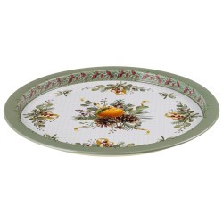 Поднос сервировочный agness "мандарин" 28*2,1 см (898-276) 
