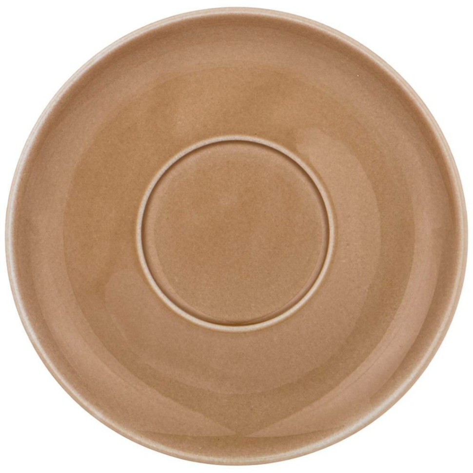 Блюдце lefard tint 14,5 см (мокко) мал.уп.- 12шт. мин. партия (48-850) 