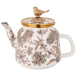 Чайник эмалированный agness, серия royal garden 1,0л подходит для индукцион.плит Agness (950-087)