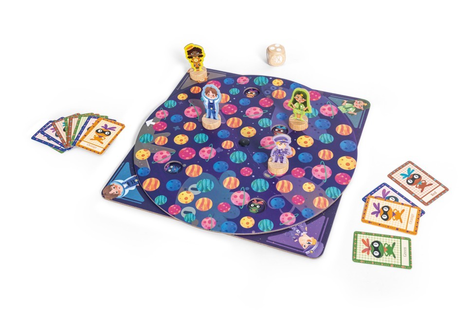 Детская настольная игра "Пора играть!" Межгалактическая полиция (E1106_HP)