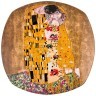 Тарелка квадратная lefard "поцелуй" (г. климт) 26 см золотой Lefard (104-513)