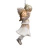 Елочное украшение "девочка" 4х4х12 см Lefard (162-1301)