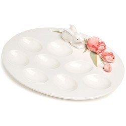 Блюдо для 8 яиц lefard "sunday" 23*21*5,5 см Lefard (58-1054)